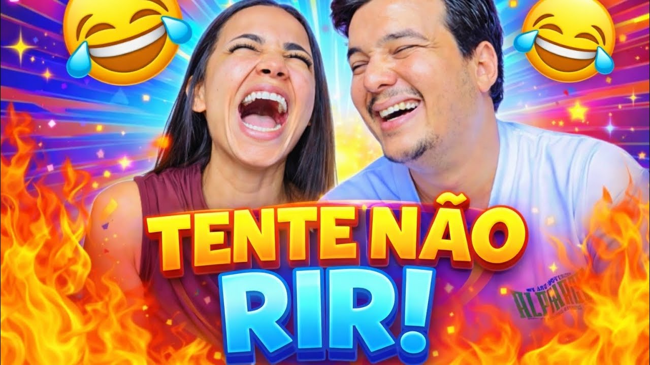 TENTE NÃO RIR *SEM CENSURA* CASAL DS 😂 (ft. Saney Saccoman) 