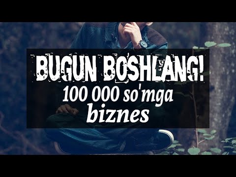 Video: Boshlanish - bu Boshlanish, boshlash