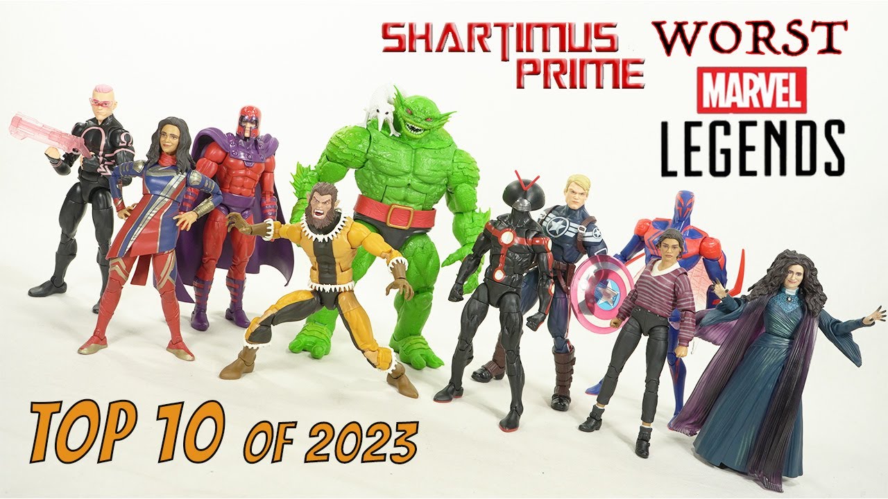 Top 10 WORST Marvel Legends of 2023by Shartimus Prime