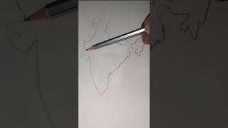 india map drawing