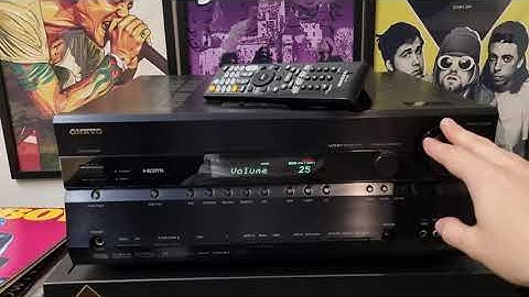 Onkyo TX-SR606 Amplifier & Receiver