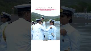 Breaking Waves, Leading with Excellence🇮🇳🫡 #vishalogy_95 #indiannavy #shorts #bharatkibeti