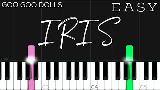 Goo Goo Dolls - Iris | EASY Piano Tutorial
