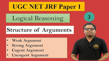 Structure of Arguments (L-3): Inductive Argument | Logical Reasoning | UGC NET Paper 1