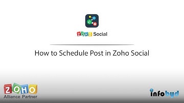 How to Schedule Post in Zoho Social