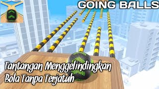 Tantangan Menggelindingkan Bola Tanpa Terjatuh | Going Balls screenshot 2