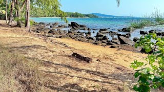 Ong Lang Beach Phu Quoc Island Vietnam / Walk around / 4K UHD / 11.01.2024