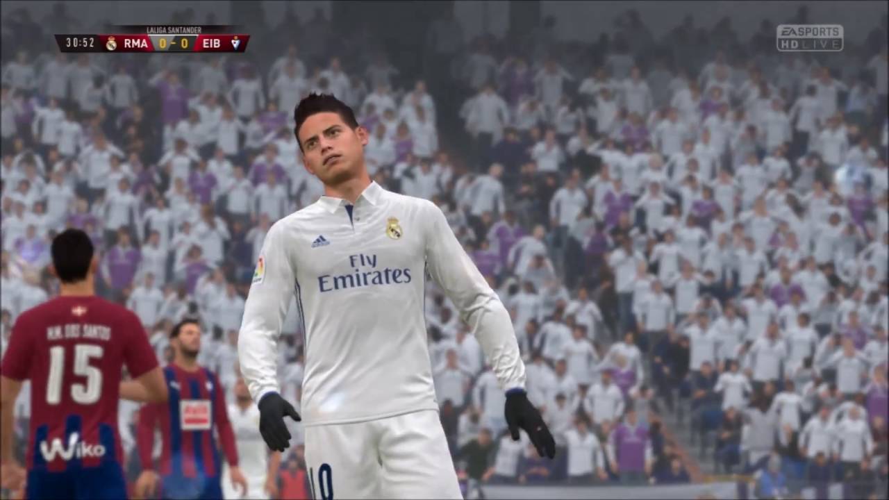 FIFA 17 Eibar VS Real Madrid