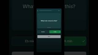 Ear training for musicians: guess the chord type