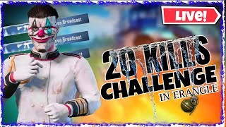 20 KILLS CHALLENGE ! ROAD TO 1K FAM : BGMI LIVE | WITH SNAP KING LIVE