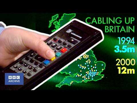 1994: FIBRE OPTICS - Delivering Your INTERACTIVE FUTURE? | Newsnight | Retro Tech | BBC Archive Episode cover