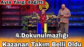 Masterchefte 4. Dokunulmazlığı Kazanan Takım Belli Oldu Büyük Kavga 3. Ve 4. Eleme Adayı Belli Oldu