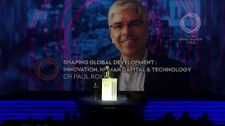 PAUL ROMER - Shaping Global Development: Innovation Human Capital &  Technology.