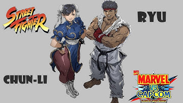 MUGEN Tag Team Arcade Gameplay - Chun-Li & Ryu Adventure part 2