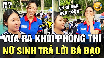 Phỏng vấn SỸ TỬ vừa ra khỏi phòng thi, hoa hậu Lương Thuỳ Linh TÉ NGỬA vì câu trả lời BÁ ĐẠO| TÁM TV