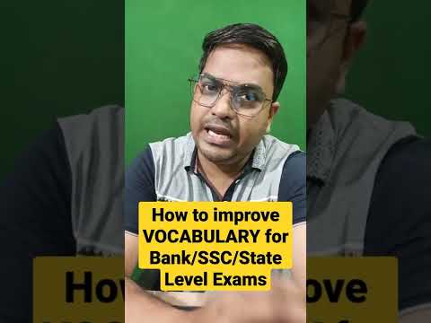 How to improve Vocabulary for Bank u0026 SSC Exams? https://youtu.be/vIC7I52uGxQ