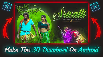Make This Amazing Thumbnail on Android || Pubg / Bgmi 3D Thumbnail Tutorial 🔥🔥