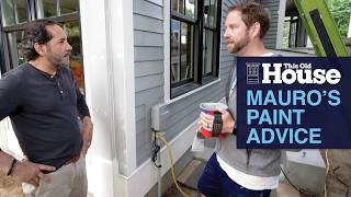 Mauro’s Advice on Painting Trim | This Old House
