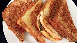 BOMBAY POTATO MASALA SANDWITCH- HEALTHY & TASTY I STREET STYLE SANDWICH I VEG ALO SANDWICH