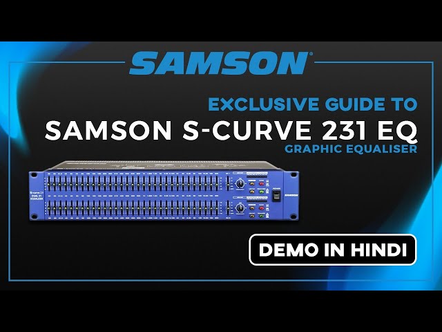 Samson 31-band graphic equalizer detail in hindi - YouTube