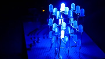 LED Cube 3x3 with Arduino Uno