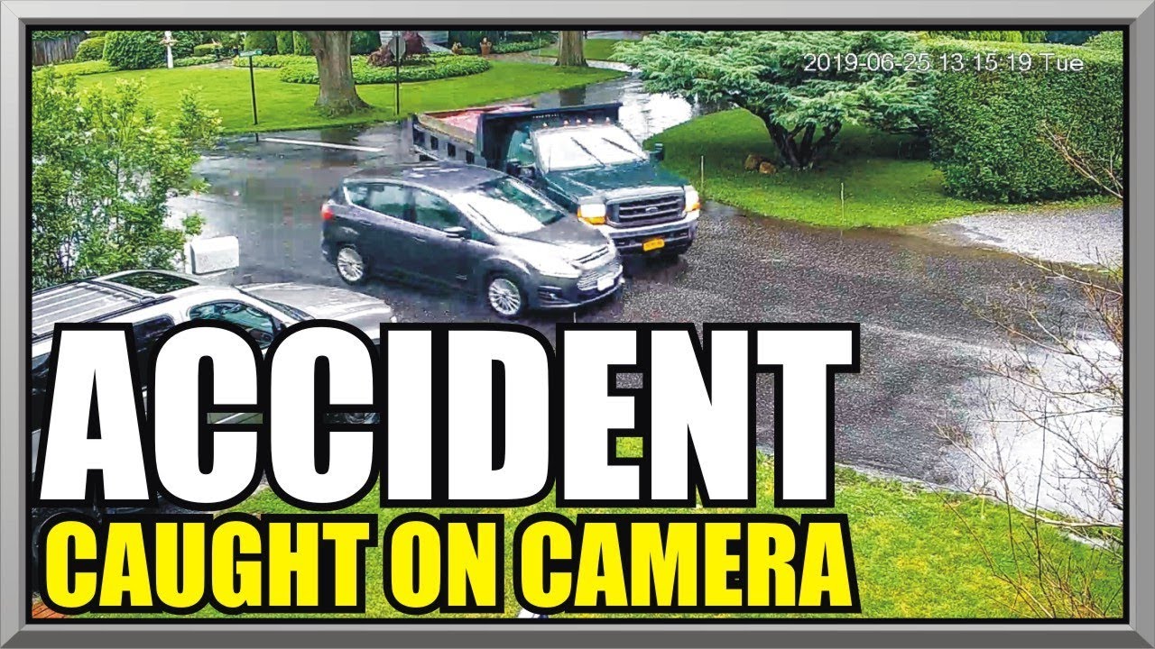 ACCIDENT CAUGHT ON CAMERA - In Front Of My House - Police Respond - East Hampton Village NY photography is not a crime shirt