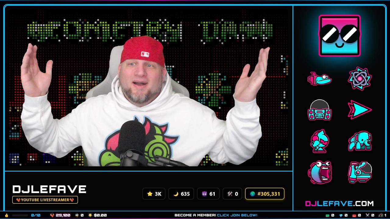 Your Favorite Geometry Dash Unc is LIVE!