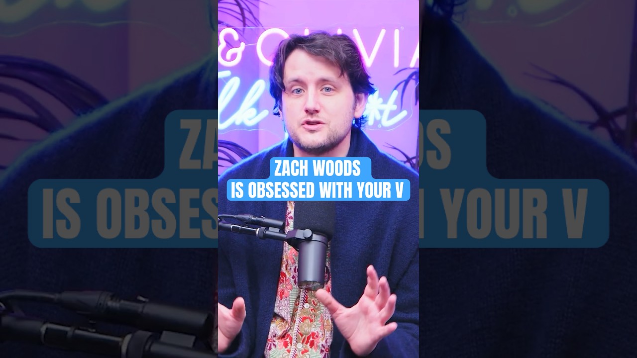 ZACH WOODS IS OBSESSED WITH YOUR V! #podcast #podcasts #podcast #podcastclips