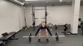 Low Pull Floor Snatch Grip