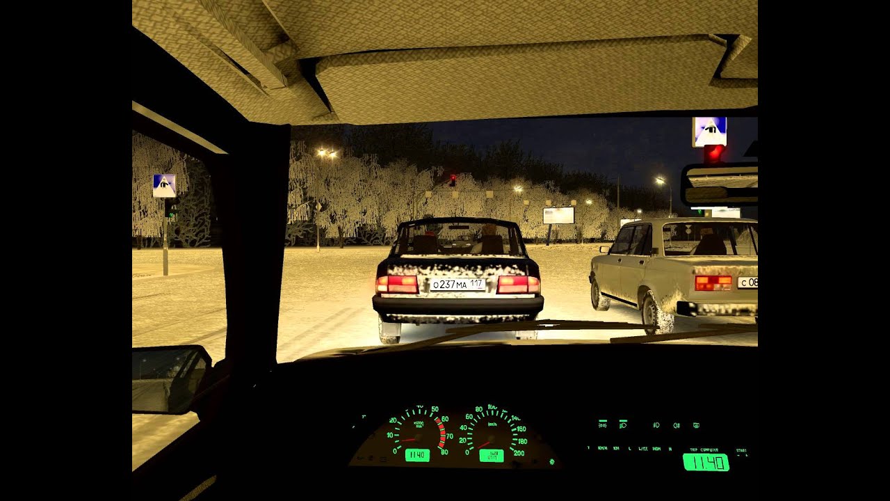 Ваз city car driving