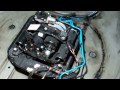 How to change air suspension compressor on Range Rover L322 2006-13 Hitachi