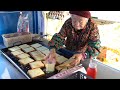 86세 창동할머니토스트 최신근황  / 86 years old granny's sandwich / Korean street food / トースト/  仓洞奶奶的烤面包