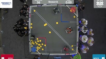 VEXU Worlds Qual 36 WISCO v SJTU1 - Watch until end.