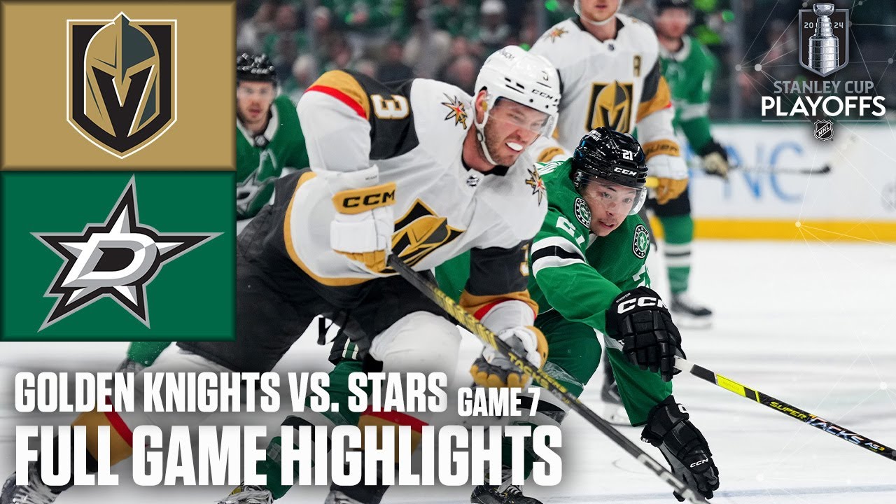 Dallas Stars eliminate Vegas Golden Knights in Game 7 - ESPN