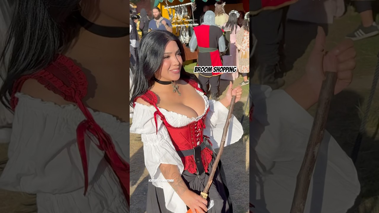 Why is Jacks broom crooked? 😂#viralshort #foryou #disney #renfaire