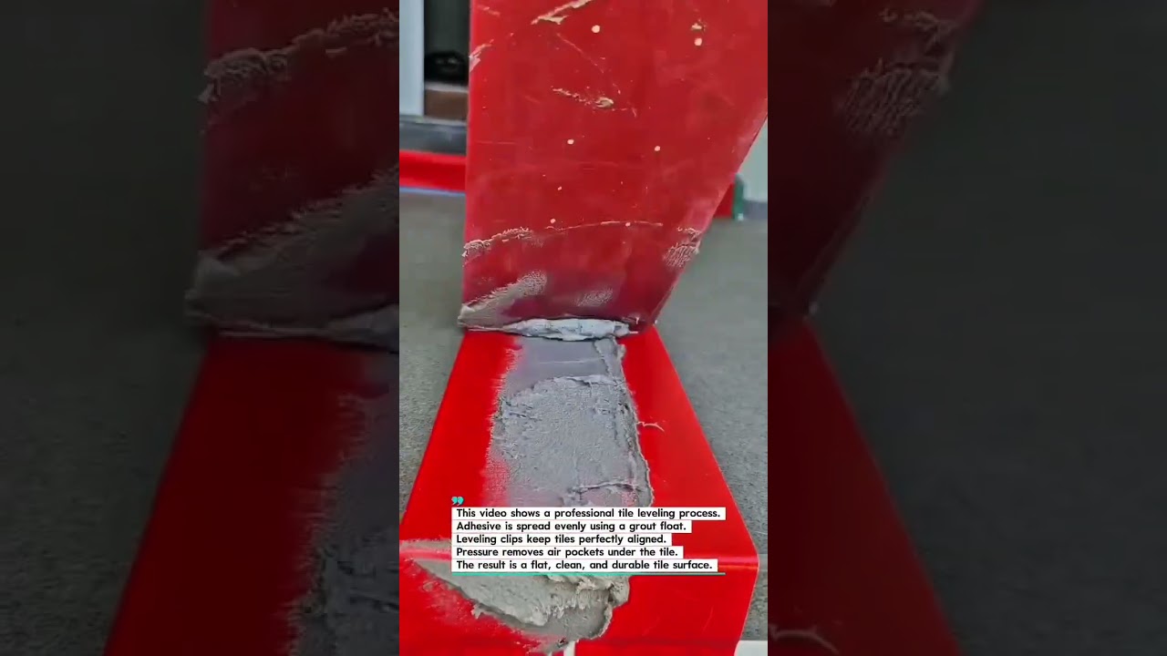 Perfect Tile Leveling System Satisfying Installation 