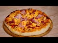 ПІЦА ЯК В ПІЦЕРІЇ🍕РЕЦЕПТ НА ТОНКОМУ ТІСТІ🍕🍕🍕