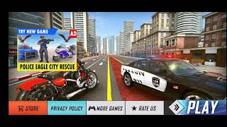 police moto bike shase crime shooting games part (16) Android game play 2021 screenshot 2