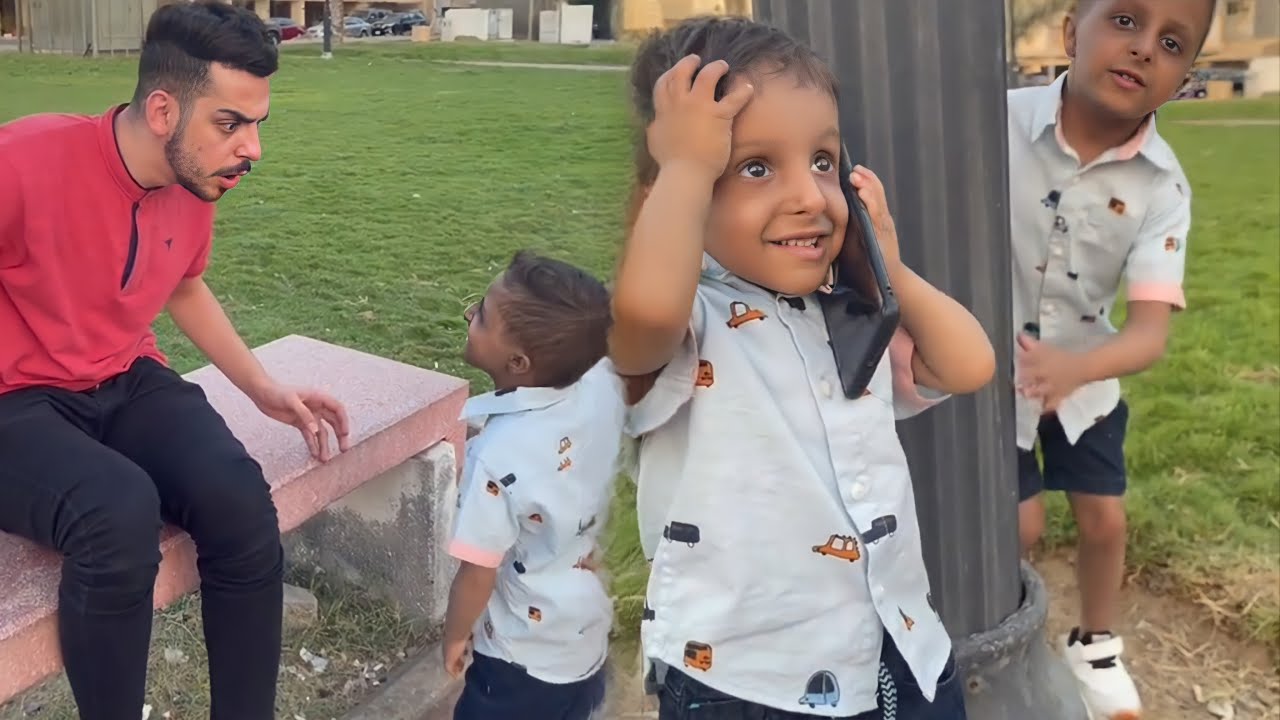 قفط اخوه وسيم يكلم بنات في الجوال😱🤣