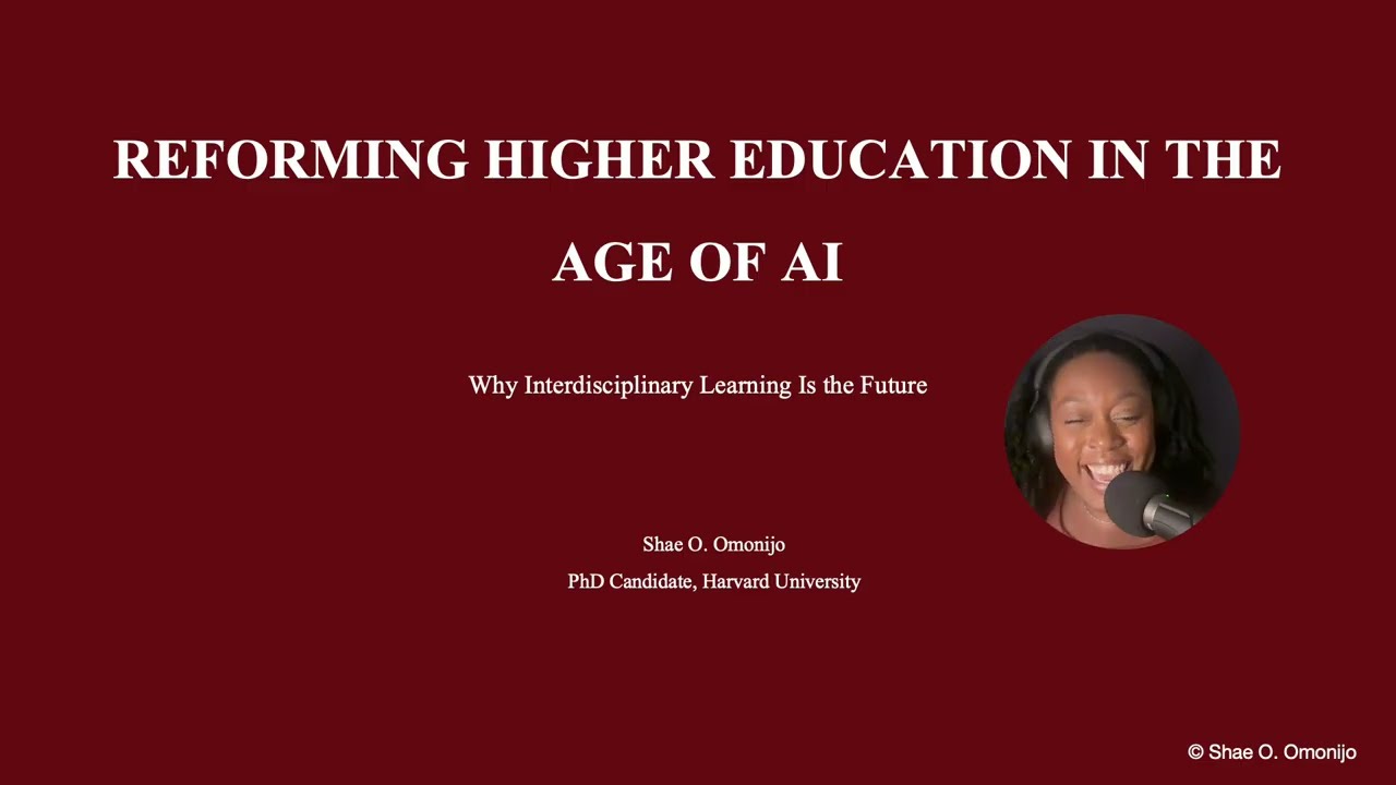 Реформирование высшего образования в эпоху искусственного интеллекта