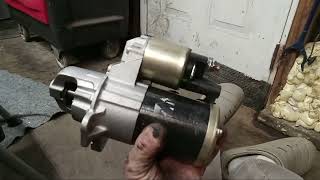 2016 Buick Enclave replacing starter works for Traverse and other vehicles as well