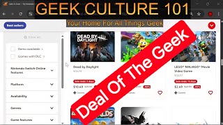 Deal Of The Geek - Nintendo Eshop 03/24/26