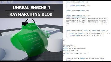 UE4 Tutorial - Blob with Raymarching