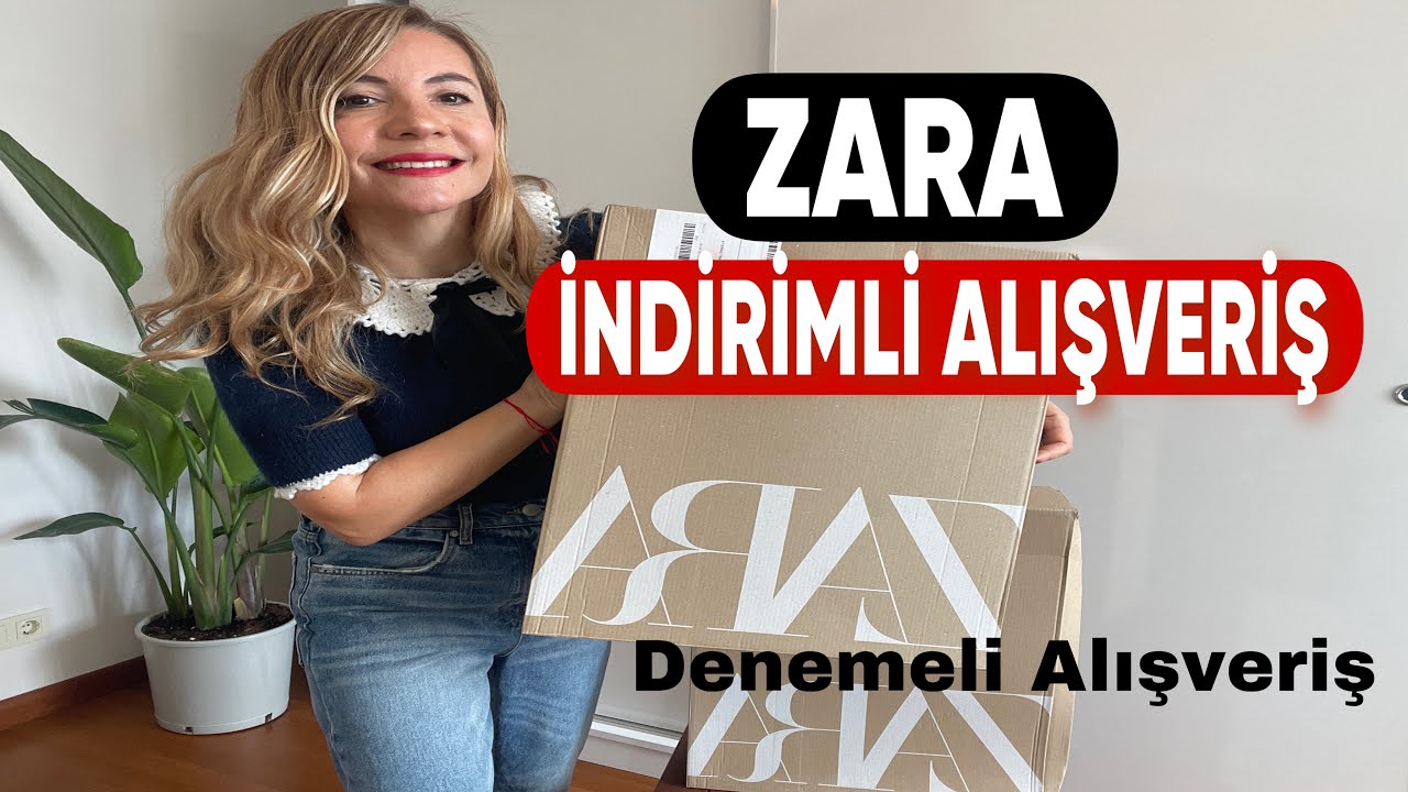 ZARA İNDİRİM ALIŞVERİŞİ 🛍️ DENEMELİ ALIŞVERİŞ | Vlog