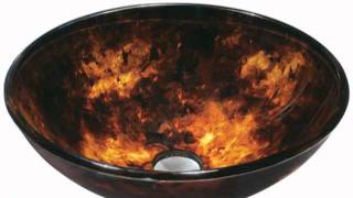 Vigo VG07004 Brown and Gold Fusion Vessel Sink