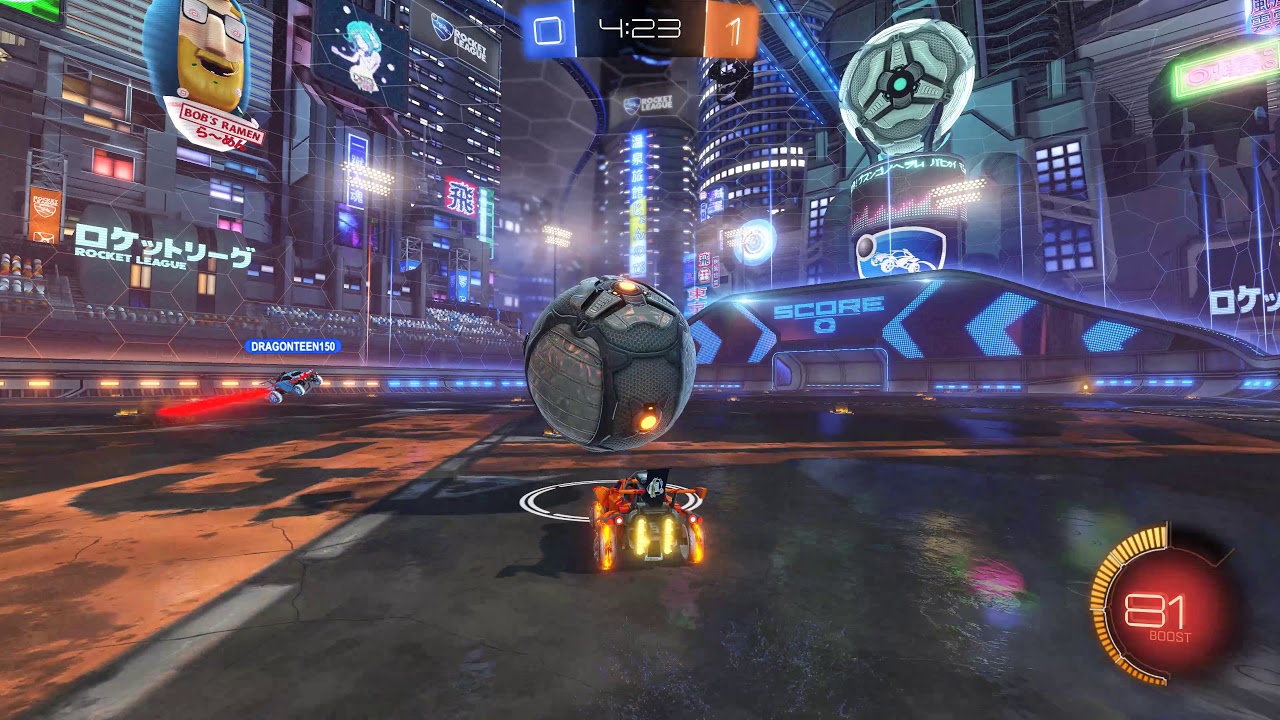 One of my best games of Rocket League