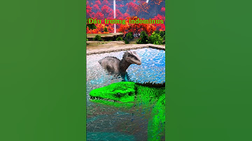 Đấu trường của indominus rex. #shorts #ark