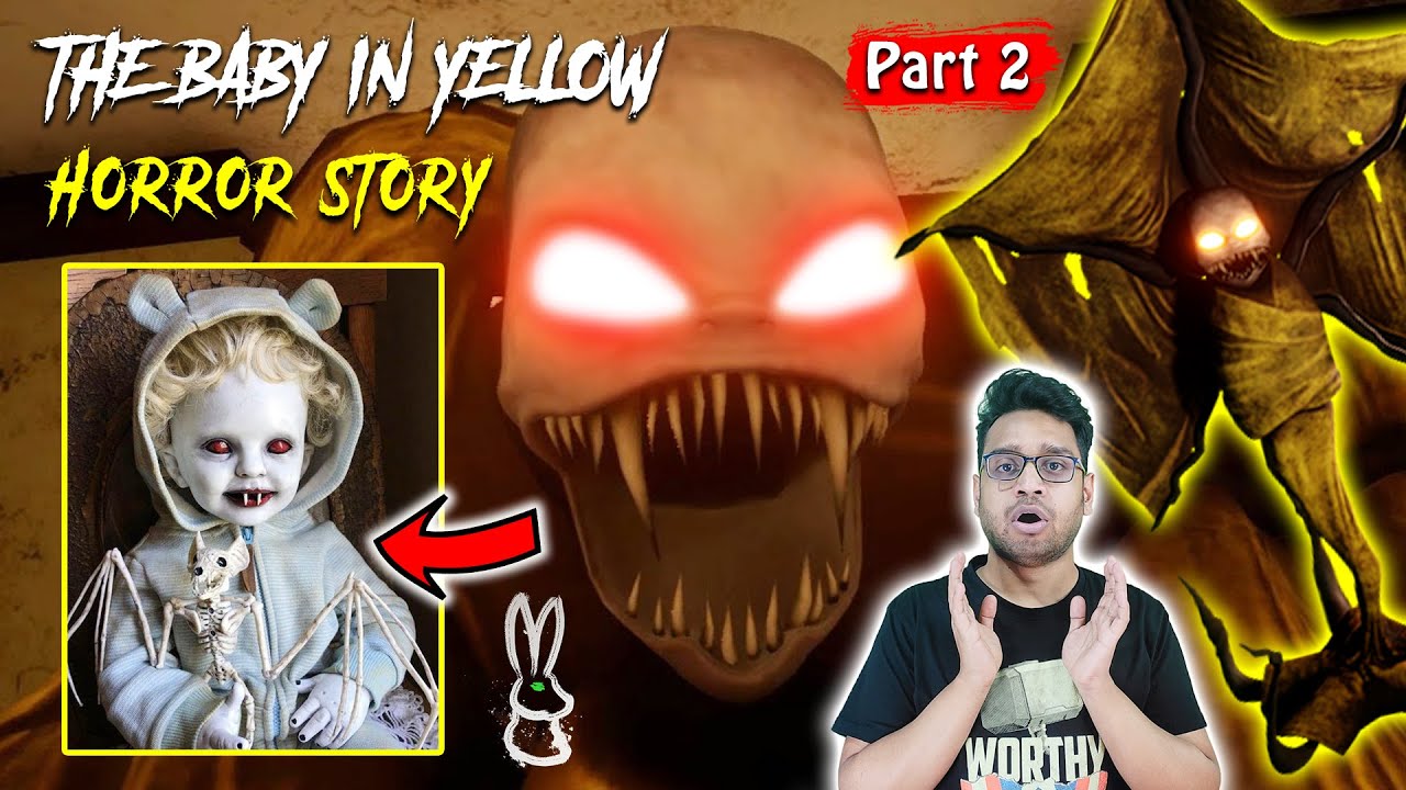 EVIL BABY = SCARY MONSTER THE BABY IN YELLOW White Rabbit Part 2