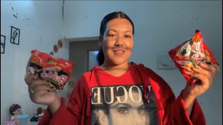 Download Lagu Spicy ramen eating challenge 2x ( let’s see who wins) MP3