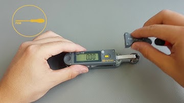 Feeler Gage - Change of the stop